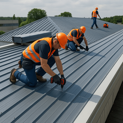 Commercial Roof Metal Roofing