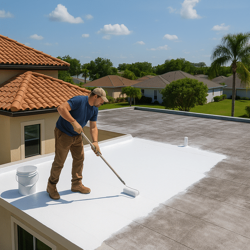 Flat Roof Coating