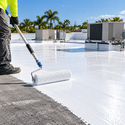 Urethane Modified Acrylic Roof Coatings